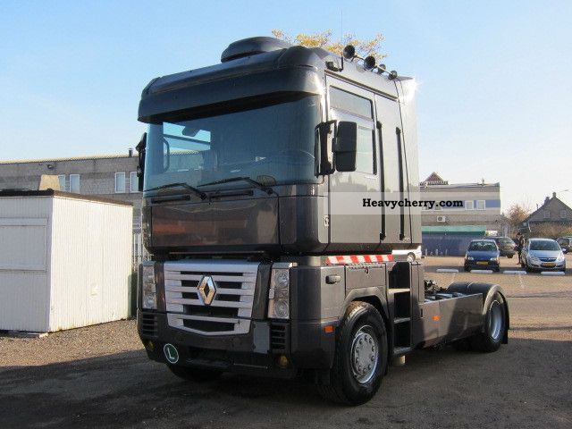 2003 Renault  AE 480 Magum manual retarder Euro4 Semi-trailer truck Standard tractor/trailer unit photo