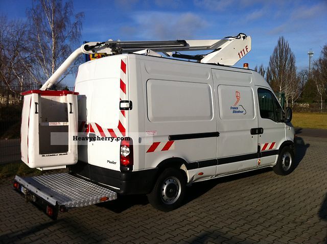 2009 Renault  Master / France Elevateur 111 F / van Van or truck up to 7.5t Hydraulic work platform photo