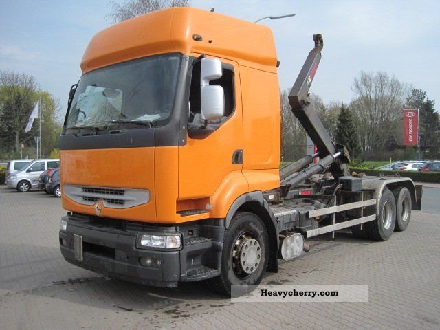 2004 Renault  22C 6x2 Truck over 7.5t Roll-off tipper photo