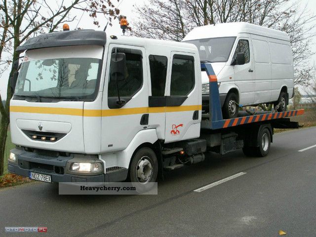 2001 Renault  Midlum Lohr car transporter Truck over 7.5t Car carrier photo