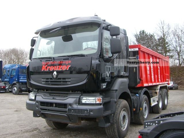 2012 Renault  Kerax 480.32 with Mead pusher Truck over 7.5t Mining truck photo