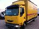 2004 Renault  MIDLUM 180.08 PRITSCHE + PLANE + LBW * AIR * Year 2004 Van or truck up to 7.5t Stake body and tarpaulin photo 1