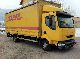 2004 Renault  MIDLUM 180.08 PRITSCHE + PLANE + LBW * AIR * Year 2004 Van or truck up to 7.5t Stake body and tarpaulin photo 3