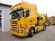 2008 Scania  R 480 Topline Xenon auxiliary air hydraulic leather Semi-trailer truck Standard tractor/trailer unit photo 1