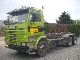 Scania  113H 320 6x4 NCH container truck! 1993 Roll-off tipper photo