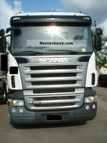 2007 Scania  R420 Semi-trailer truck Standard tractor/trailer unit photo