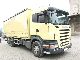 Scania  R 420 Flatbed Radst 7.45. 4900/6x2 steering axle 2007 Stake body and tarpaulin photo