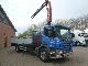 1998 Scania  P94D 220 4x2 Manual + 2005 HMF 1460 Crane with R Truck over 7.5t Stake body photo 3