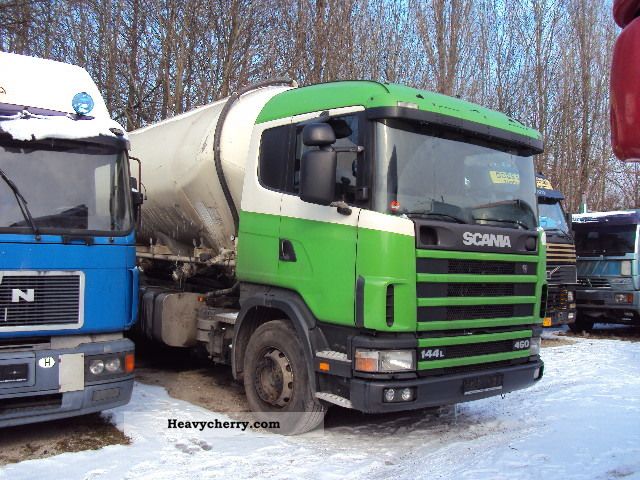1998 Scania  144L 460 6x2 SILO SPITZER Truck over 7.5t Food Carrier photo