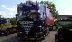2003 Scania  SCANIA 580 V8 Semi-trailer truck Volume trailer photo 2