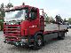 2001 Scania  R114 340HP No 124 Hiab 144 B-3CL Euro3 Top Zus Truck over 7.5t Stake body photo 6