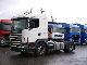 1998 Scania  460 * 144 L box / retarder * Semi-trailer truck Standard tractor/trailer unit photo 2