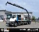 Scania  114-380 6x4 PLATEAU / 20 023 PM CRANE (9.8m = 1.6ton) 2003 Truck-mounted crane photo