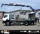 2003 Scania  114-380 6x4 PLATEAU / 20 023 PM CRANE (9.8m = 1.6ton) Truck over 7.5t Truck-mounted crane photo 1