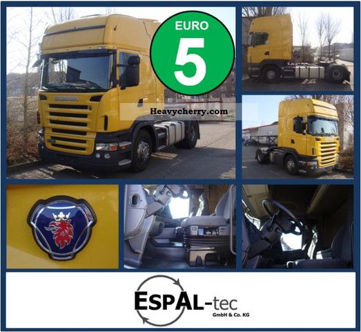 2008 Scania  R420 TOPLINE | RETARDER | 517 550 KM | SAFETY Semi-trailer truck Standard tractor/trailer unit photo