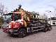 2001 Scania  P114-380 6x4 17t NCH Kraan Truck over 7.5t Roll-off tipper photo 12