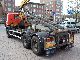 2001 Scania  P114-380 6x4 17t NCH Kraan Truck over 7.5t Roll-off tipper photo 6