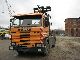 1985 Scania  142 H V 8 / 6X2 / Seilabroller Truck over 7.5t Roll-off tipper photo 1