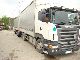 2009 Scania  R420 Truck over 7.5t Stake body and tarpaulin photo 1