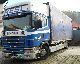 2002 Scania  SCANIA 114L340 Truck over 7.5t Stake body and tarpaulin photo 1