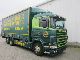 2001 Scania  R114 LB 6x2 Truck over 7.5t Stake body and tarpaulin photo 1