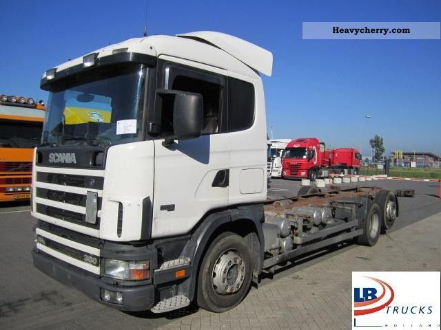 2000 Scania  R 114 LB 380 chassis BDF Truck over 7.5t Swap chassis photo