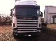 2001 Scania  114 380 flatbed tilt switch retarder Truck over 7.5t Stake body and tarpaulin photo 2