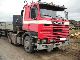 Scania  142 with crane 1987 Standard tractor/trailer unit photo