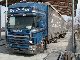 1999 Scania  R144 460 Truck over 7.5t Stake body and tarpaulin photo 5