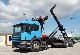 Scania  114 380 with crane 2000 Roll-off tipper photo