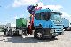 2000 Scania  114 380 with crane Truck over 7.5t Roll-off tipper photo 3