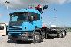 2000 Scania  114 380 with crane Truck over 7.5t Roll-off tipper photo 4