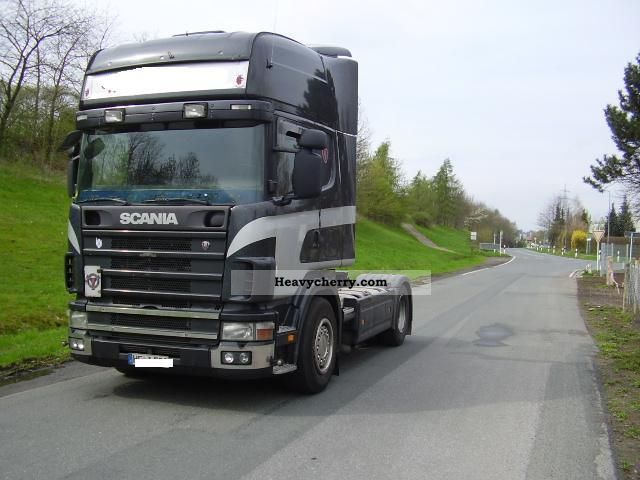 2002 Scania  470 top-line with retarder Semi-trailer truck Standard tractor/trailer unit photo
