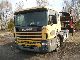 2000 Scania  380 + P114L Lohr, 2 pieces Truck over 7.5t Car carrier photo 1