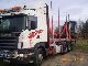 2005 Scania  r 580 Truck over 7.5t Timber carrier photo 1