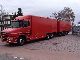 Scania  T114-380 6x2 + trailer 2000 Box photo