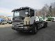 1997 Scania  P124 GB6x2 Truck over 7.5t Roll-off tipper photo 1