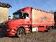 2001 Scania  T94 300 EUR0 III ABS HAUBER 1A 1 AT HAND PAPER Truck over 7.5t Stake body and tarpaulin photo 3