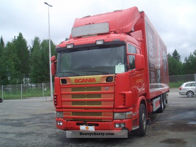 1999 Scania  144 460 GB 6x2THERMOKING TS500 Truck over 7.5t Refrigerator body photo