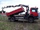 2001 Scania  114 340 4x4 tipper DŹWIG HMF 1060 Retarder climate Truck over 7.5t Tipper photo 10