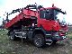 2001 Scania  114 340 4x4 tipper DŹWIG HMF 1060 Retarder climate Truck over 7.5t Tipper photo 7