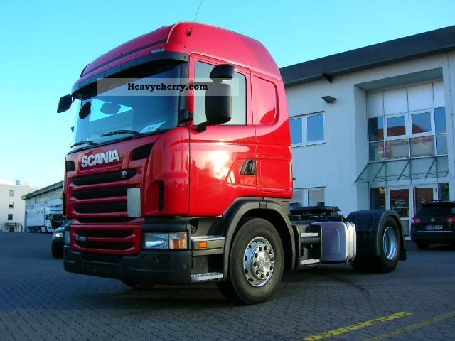 2010 Scania  G42ELA4X2MNA Semi-trailer truck Standard tractor/trailer unit photo