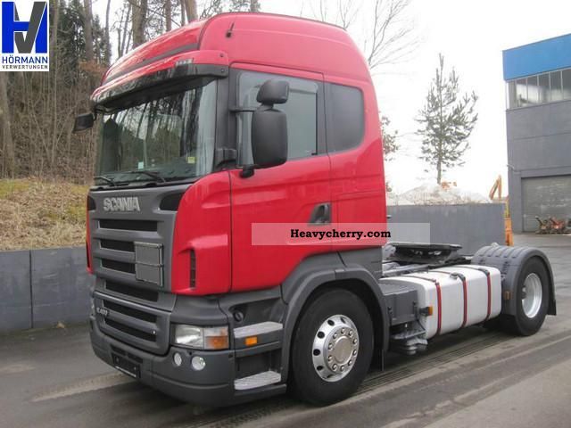 2009 Scania  R400 Highline, ADR all classes, manual transmission, Semi-trailer truck Hazardous load photo