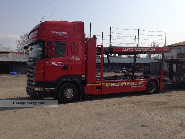 2007 Scania  R420 CAR TRANSPORTER Truck over 7.5t Car carrier photo