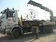 1991 Scania  113 Truck over 7.5t Truck-mounted crane photo 3