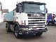 1999 Scania  124 C 420 / 4x2 Truck over 7.5t Three-sided Tipper photo 1