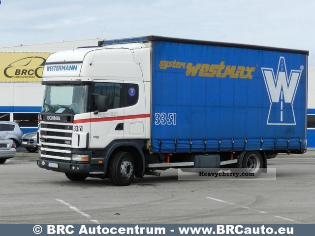 2000 Scania  124 Truck over 7.5t Box photo