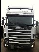 2002 Scania  114 L * 380 * BDF LADEBORDWAND * Topsleeper Truck over 7.5t Swap chassis photo 2