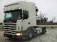 Scania  R164L 480 V8, TOPLINE, Manual, E3, RETARDER 2004 Standard tractor/trailer unit photo