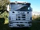 1997 Scania  R 144 460 Truck over 7.5t Stake body and tarpaulin photo 1